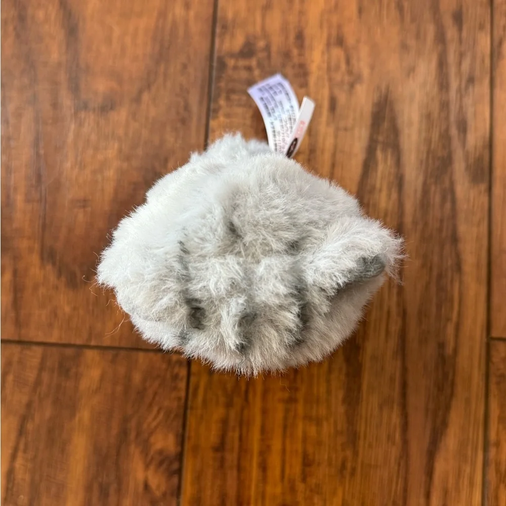 POP MART PUCKY Roly Poly Kitty Series Vinyl Plush Gray Tabby NO BOX